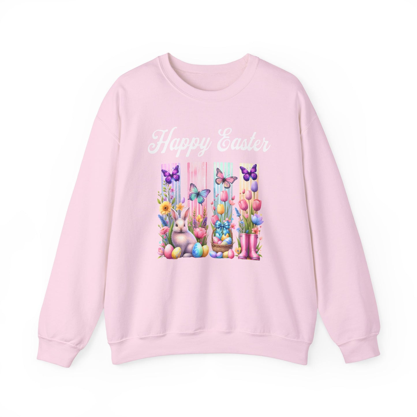Easter Sweatshirt, Spring Sweatshirt, Bunny Sweatshirt, Spring sweater, Gifts for Her, Easter Celebrations, Spring Fashion, Matching family shirt