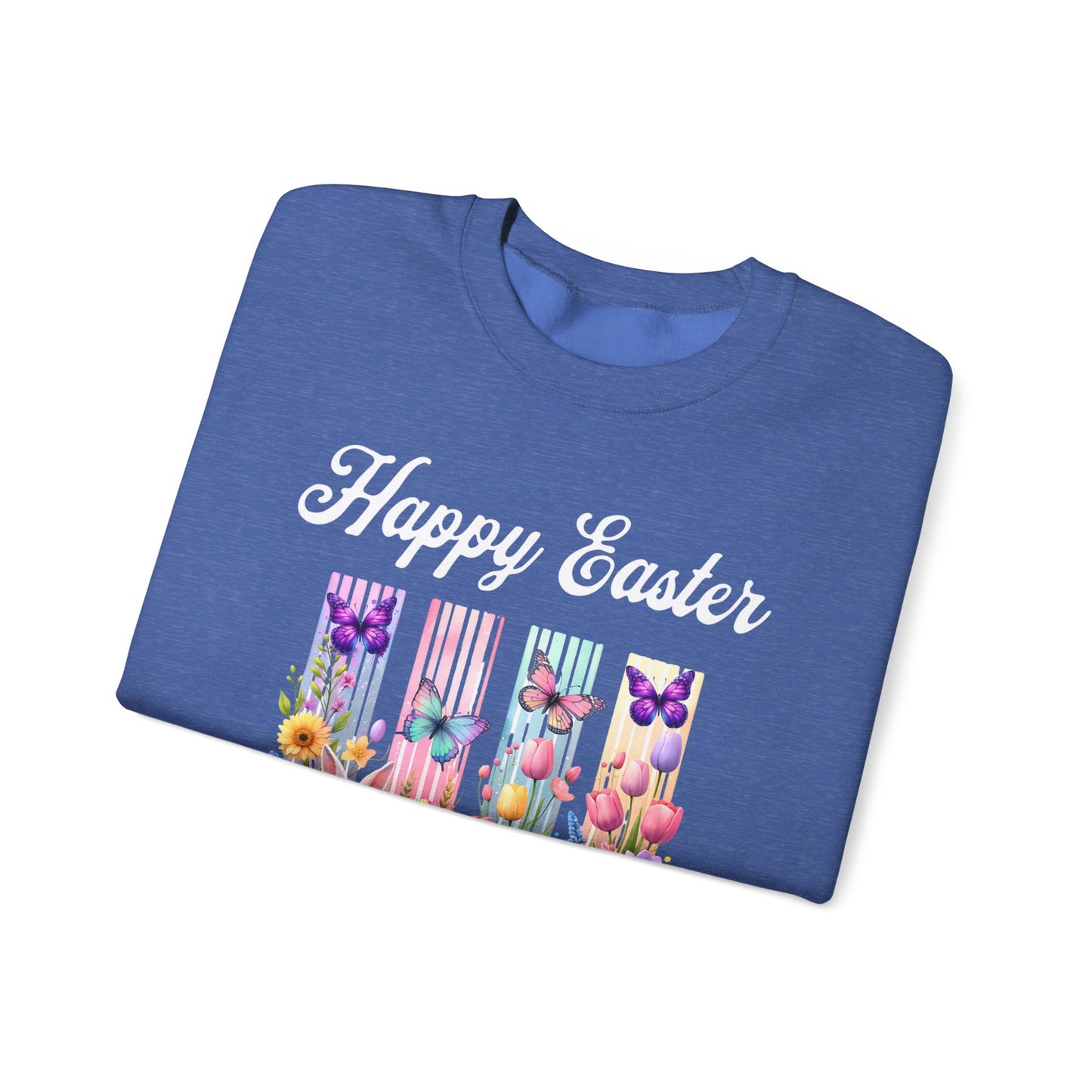 Easter Sweatshirt, Spring Sweatshirt, Bunny Sweatshirt, Spring sweater, Gifts for Her, Easter Celebrations, Spring Fashion, Matching family shirt