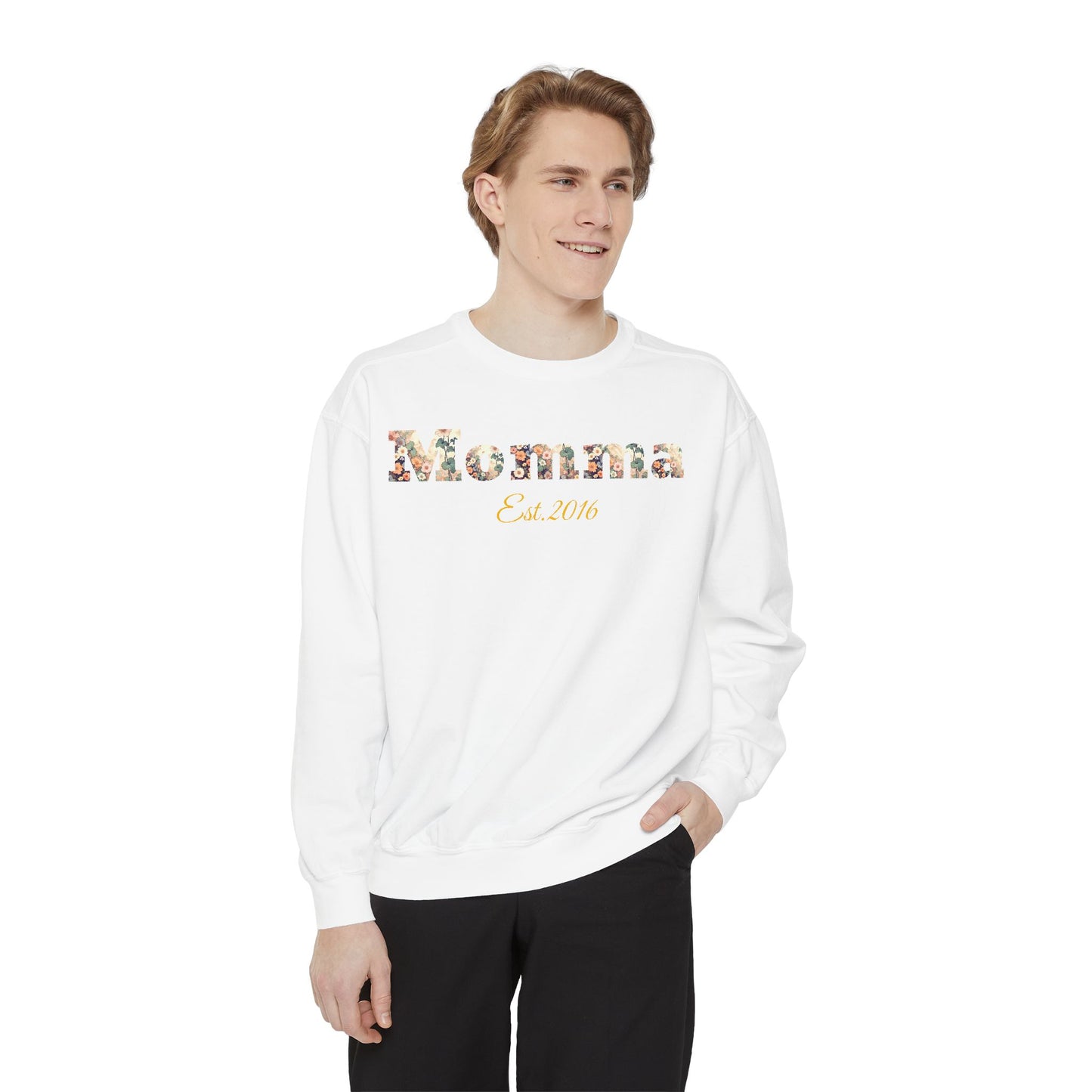 Giftful sweatshirt for mother's day, Mama Sweatshirt Gift , Momma personal gift, Personalized momma Sweatshirt, Gift for momma, Personalize