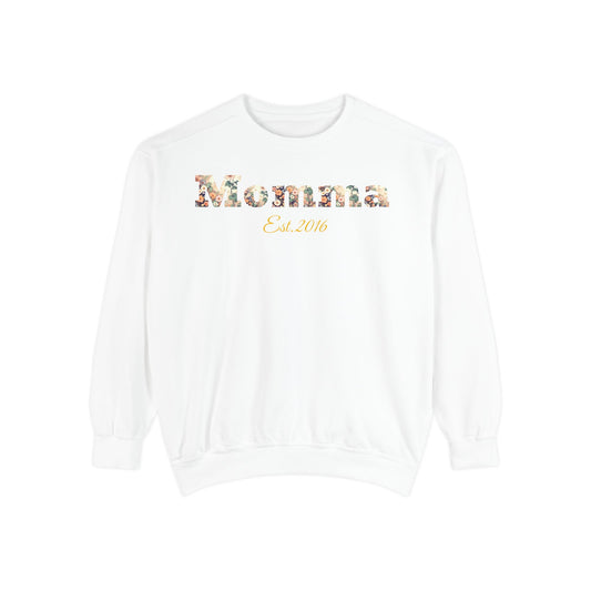 Giftful sweatshirt for mother's day, Mama Sweatshirt Gift , Momma personal gift, Personalized momma Sweatshirt, Gift for momma, Personalize