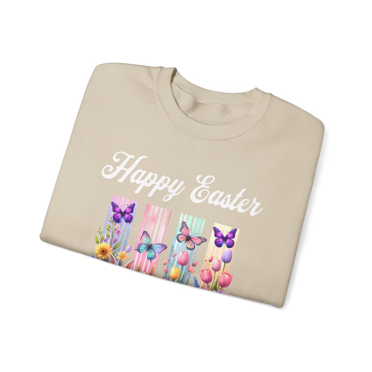 Easter Sweatshirt, Spring Sweatshirt, Bunny Sweatshirt, Spring sweater, Gifts for Her, Easter Celebrations, Spring Fashion, Matching family shirt