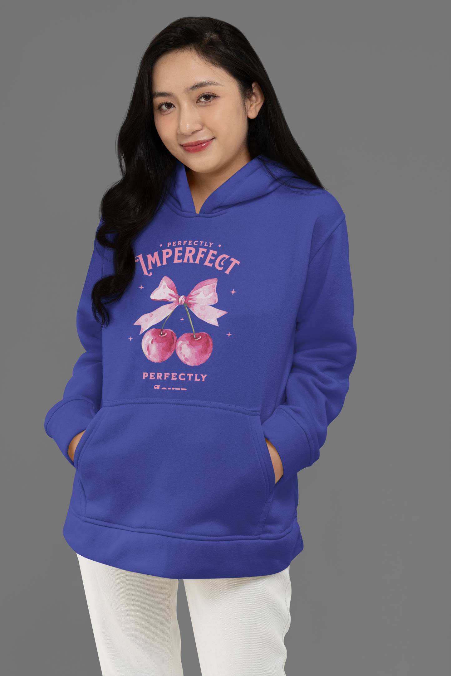 Hoodies for women cherry, cherry aesthetic hoodies for women, cherrie hoodie, Affirmation Hoodie, Gift for women, Christian gift, Warm Spring apparel, Gift for teens, Cozy summer nights
