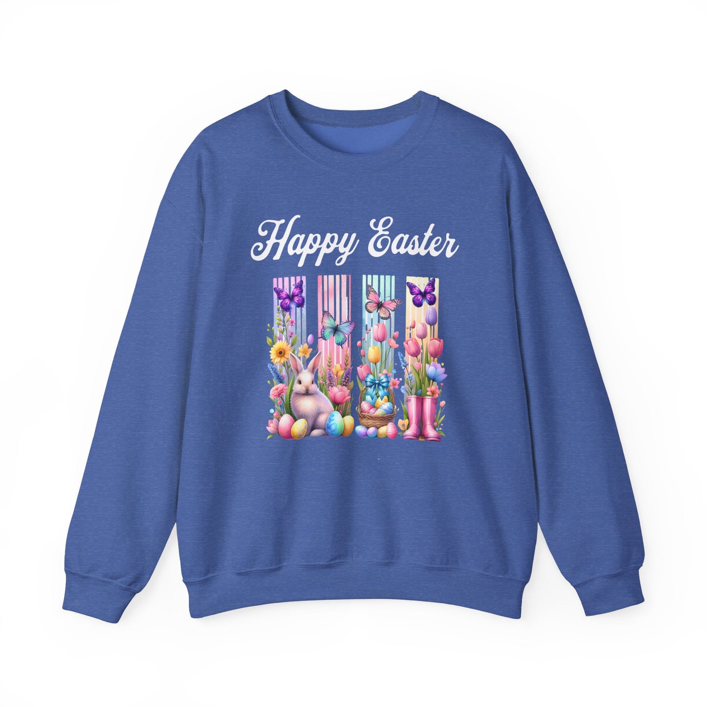 Easter Sweatshirt, Spring Sweatshirt, Bunny Sweatshirt, Spring sweater, Gifts for Her, Easter Celebrations, Spring Fashion, Matching family shirt